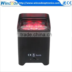 Warranty 1 Year Aluminum Die-casting Wireless Battery 6pcs 18W 6 in 1 Professional Stage Lighting thumbnail-5