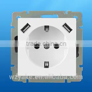 Double USB Wall Socket Wall Socket thumbnail-1