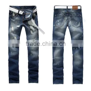 Fancy Washed Mens Jeans DS120037 thumbnail-1