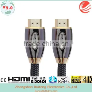 V2.0 Metal Shell HDMI Cable With Ethernet Support 3D and 4k From 0.5-40m thumbnail-3