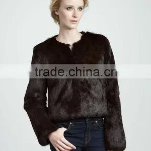 RBT13007 Rabbit Fur Coat,jacket,vest thumbnail-1