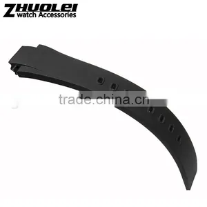 2015 New Style 25*16mm Silicone Watch Bracelet With Stainless Steel Pin Buckle Wholesale 3PCS thumbnail-4