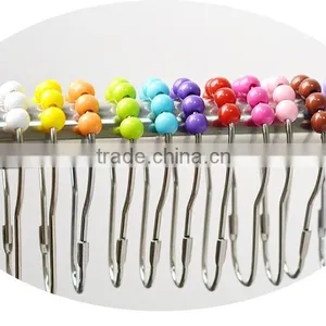 Shower Curtain Hooks / Shower Curtain Hooks, Chrome, 12-Pack /Curtain Accessories - Shower Curtain Hooks thumbnail-3