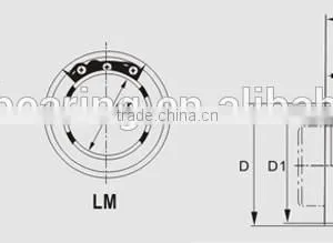 High Performance LM4UU Linear Bearings 4 mm Linear Bearings thumbnail-2