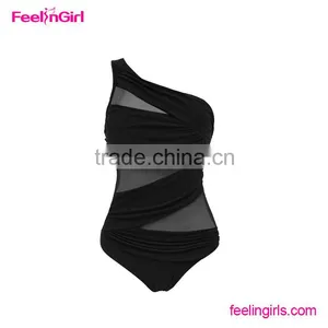 Wholesale Big Ladies Sexy One Piece Swimwear thumbnail-2