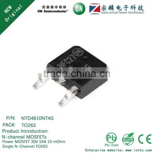 Genuine Original NTD4810NT4G TO263 N-channel MOSFETs 54A 30V thumbnail-1