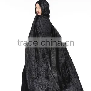 Halloween Hot Sale Black Mysterious Women Fancy Dress Suit Party Costume thumbnail-4