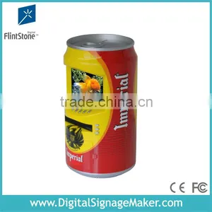 Supermarket Digital Signage, POP/POS Player in Pop Can Shape thumbnail-1