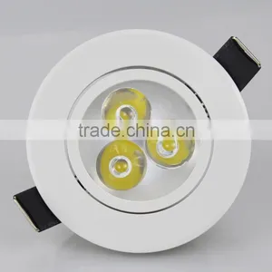 LED Ceiling Light Ceiling Light Led Aluminum White High Power Round 3w Ceiling Light 2700k-6500k thumbnail-2