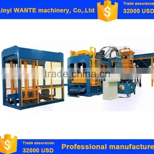QT10-15 Automatic Concrete Hollow Paver Block Production Line Factory Price thumbnail-1