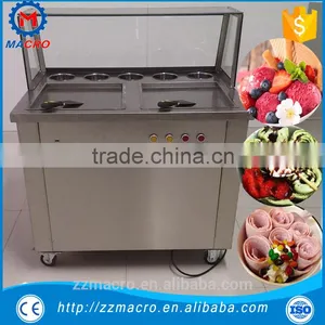 Single Pan Fried Ice Cream Roll Yogurt Machine Price thumbnail-1