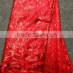 Korea Marketing Textile Silk Sequins Korea Silk Feeling Multicolor Seek Silk Lace Korean Sequins Lace thumbnail-2