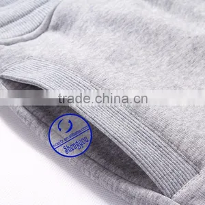 Custom Blank Grey Jogger Pants for Men thumbnail-4