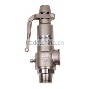 Media Water or Steam Low Temperature Stainless Steel 316 Safety Relief Valve thumbnail-2