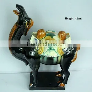 Household Tri-colored Pottery Decoration thumbnail-1