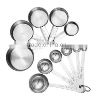Hottest Selling Cheap Price Stainless Steel Measuring Cups and Spoon thumbnail-4