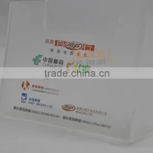 Original Factory Frosted Acrylic Pritned Brochure Holder thumbnail-3