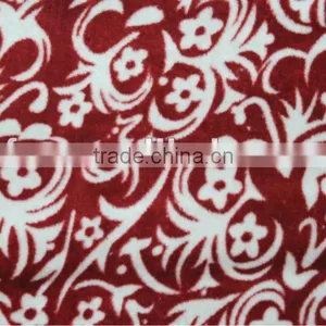 Royal Coral Fleece With Print thumbnail-1