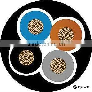 Copper Core 4 Core Silicone Rubber Cable thumbnail-1
