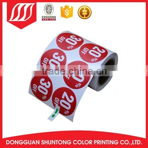 Self Adhesive Fabric Perfume Sticker Label thumbnail-1