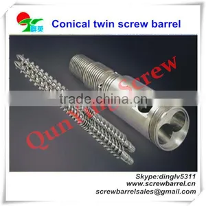 Conical Twin Screw and Cylinder for PVC Extruder thumbnail-1