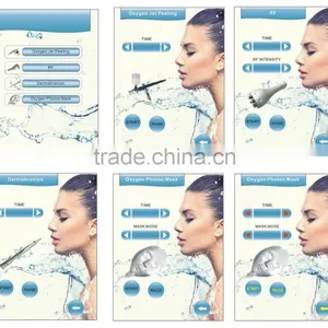 AYJ-Y80 93% Purity Jet Peel Water Oxygen Skin Hyperbaric Oxygen Facial Machine Rejuvenation Professional 4 In 1 Facial Machine Salon thumbnail-6