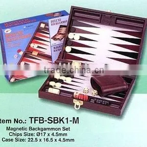Magnetic Backgammon Set TFB-SBK1-M thumbnail-1