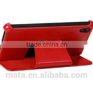 Factory Direct Selling Stand Function PU Leather Case For Sony Xperia Z2 thumbnail-2