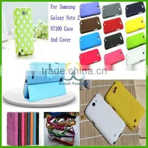 Hotselling Wholesale Multi Types Colorfull PU TPU,PC,silicon Leather Smart Case Hard Cover for Samsung Galaxy Note 2 N7100 thumbnail-1