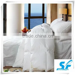 Factory Wholesale Cheap Bleached Cotton Feather Down Comforter Quilt Case thumbnail-1