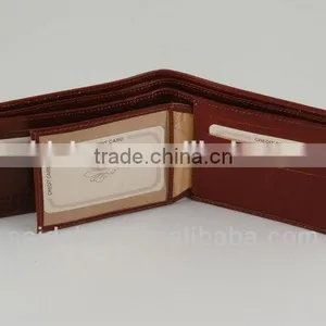 Wholesale Genuine Leather Wallets,Real Leather Business Card Wallet for Mens thumbnail-1