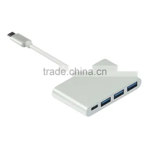 Type C USB 3.1 USB C Multiple 3 Ports 3.0 Hub With PD Power Charge thumbnail-2
