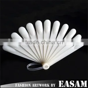Fan Shape 12 Colors Nail Polish Color Chart Nail Tips Display Quality Choice thumbnail-1
