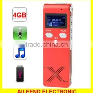 Support Telephone Recording Monitor & Recording and Hearing Aid & VOR Voice Built-in 4GB Memory Digital Voice Recorder thumbnail-1