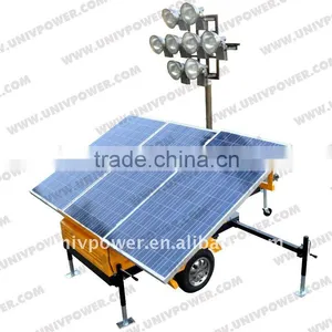 Trailer Solar Light Tower Green Enegy thumbnail-1