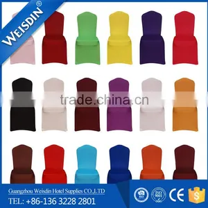 China Table Cloth Chair Sash Table Runner Lycra Band for Wedding Hotel and Event Spandex Chair Cover thumbnail-3