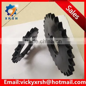 C45 Steel ANSI Standard Plate Wheel Sprocket 10A thumbnail-1