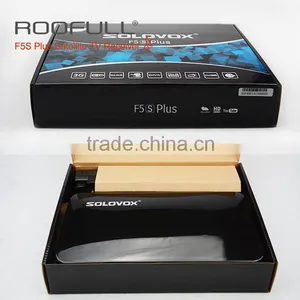 F5S Plus Satellite Receiver With Dual Core 600MHz Processor DVB-S2 LED Display Support WEB TV thumbnail-6