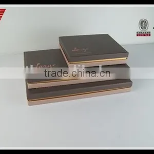 Custom Exquisite Paper Packaging Chocolate Box With Various Sizes for Sale thumbnail-1