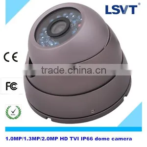 2.0/2.4megapixel 1080P IP66 Waterproof TVI Dome IR-cut Camera With WDR, Metal Housing thumbnail-1