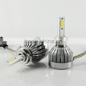 1 Pair 30W 3000lm H7 COB LED Car Headlights Kit Auto Front Light H7 Fog Bulb Automotive Headlamp h8 h9 H11 9005 Hb3 9006 Hb4 thumbnail-3