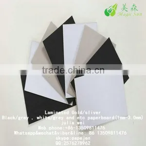 Coated Duplex Cardboard Grey Board FDA 31*43 Customized Card Board Grey Core Board Good 350g Paper Sheet thumbnail-3