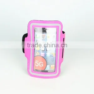 High Quality Neoprene PVC Armband Sport Cellphone Armband thumbnail-2