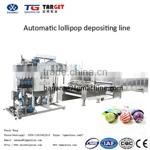 2016 New Design Hot Sale Factory Used Low Price Stick Lollipop Depositing Line thumbnail-1