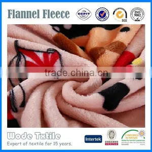 China Manufacture Wholesale Cheap Flannel Fabric For Woman thumbnail-1