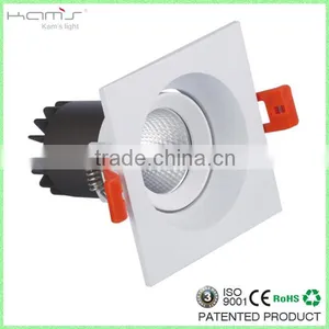 Chooseable Out Ring Tilt Cob Ceiling Light Square Anti-glare Down Light thumbnail-2