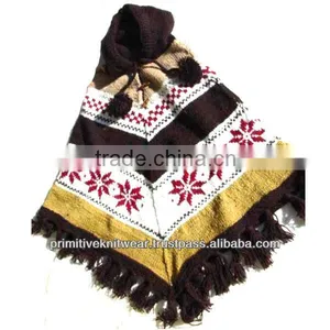 Woolen Poncho thumbnail-1