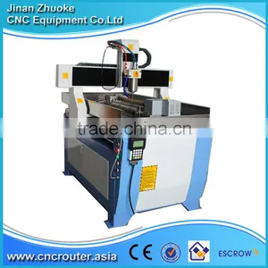 4th Axis Small Desktop Cheap Advertising CNC Router 6090 Medium Size With 2200W Spindle DSP Handle Control 600*900MM thumbnail-1