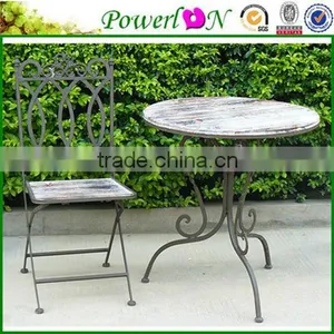 Portable Wooden Steel Folding Garden Furniture thumbnail-1