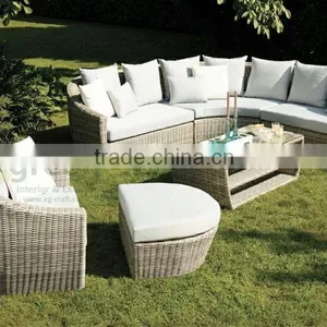 New Design Rattan Furniture Garden Curve Shape thumbnail-1